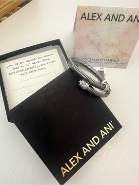 Alex and Ani Antique Silver Color Bracelet
